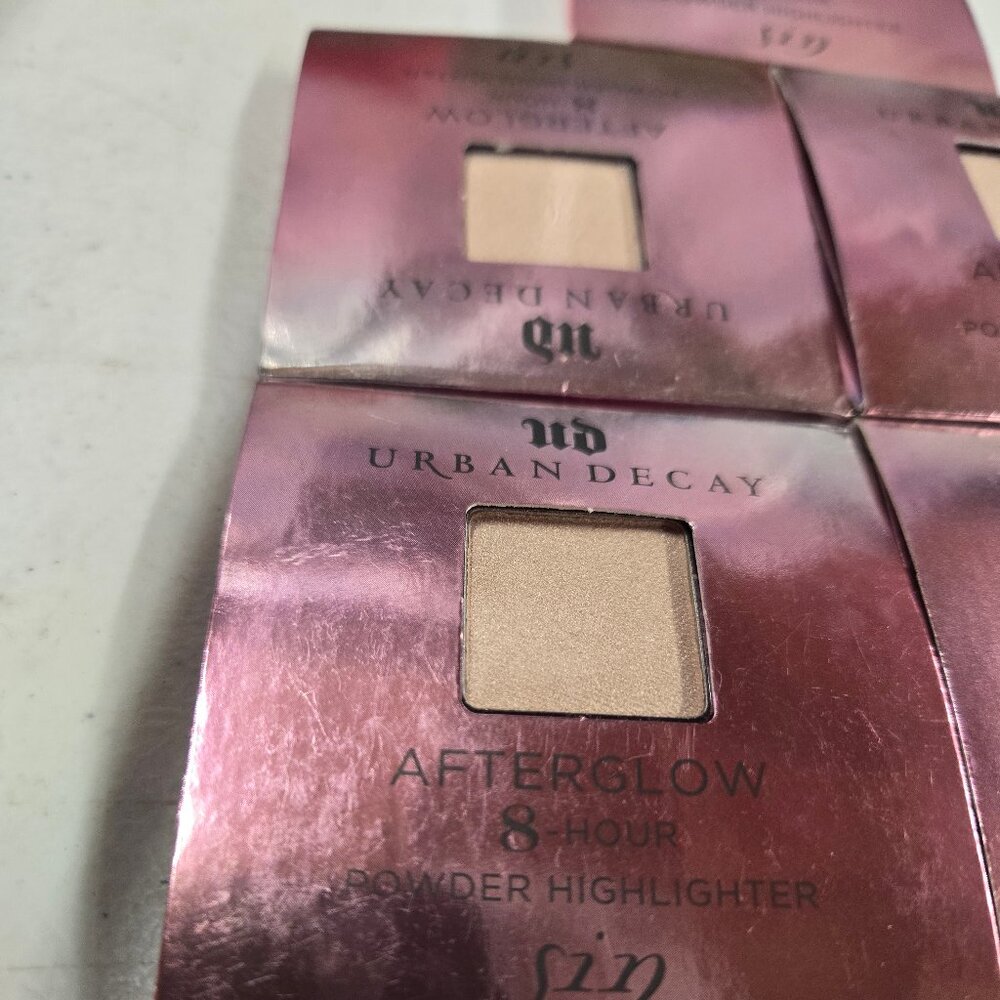 NWT Urban decay afterglow "SIN" lot of 5 pieces